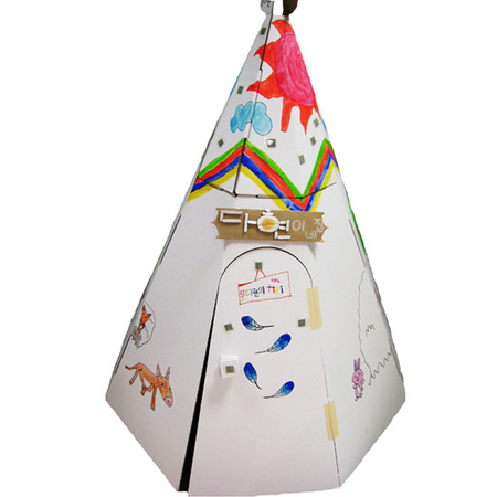 paper tipi_종이티피_인디언 집